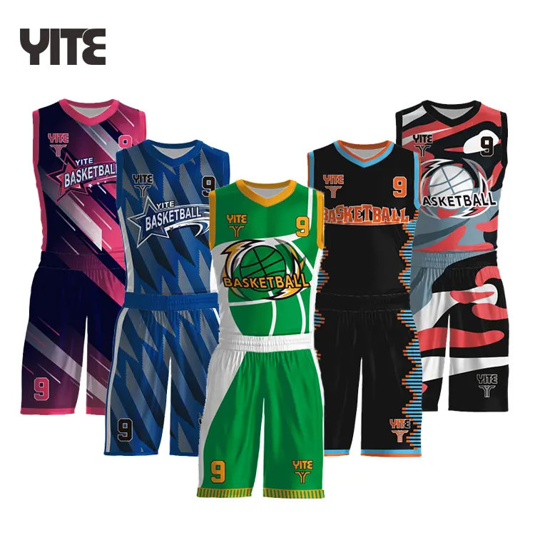 Personalizzazione di alta qualità maglia basket personalizzato uniforme da basket per le ragazze maglie della camicia da basket