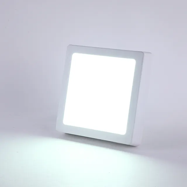 좋은 품질 표면 마운트 led 패널 빛 110-240V 3000K 12W 18W led 사각형 패널 빛 led 패널