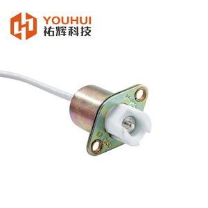 Base de Lámpara de Cerámica Youhui R7S, Soporte de Tubo de 25 mm para Lámpara Infrarroja de Tubo Único, Diseño de Seguridad - Product Image 3