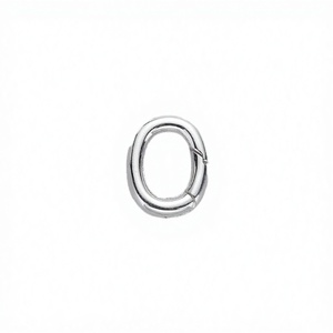 Wonderfit WF-C06 Fermoir à ressort en argent sterling 925, support de breloque, clip anneau en O, pour bijoux, bracelet, collier, 14 mm - Product Image 2