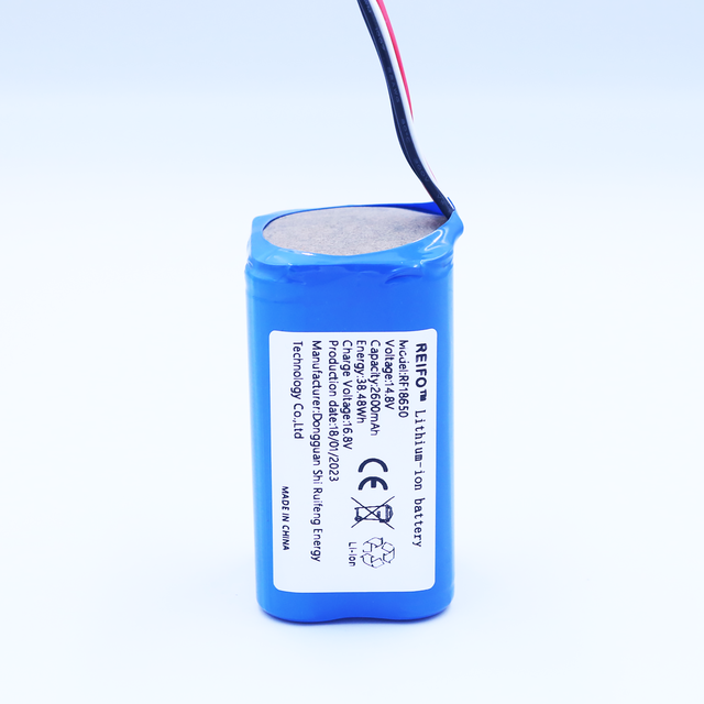 Robot Vacuum Cleaner Battery 14.8V 2600mAh 18650   14.8V Rechargeable Lithium  Battery Packs