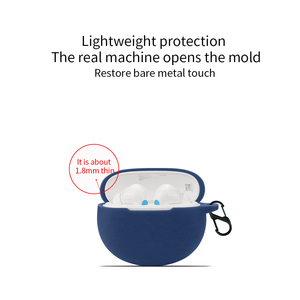 Silicone earphone case for <strong>xiaomi</strong> <strong>Redmi</strong> Buds 4 Active covers buds TPU case FREE Samples earphone earbuds <strong>earpod</strong> headphones case - Product Image 5