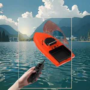Modèle D80 <span class=keywords><strong>Bateau</strong></span> d'appât de pêche télécommandé durable avec une capacité de charge de 2 kg et un détecteur de poissons pour la pêche à la carpe - Product Image 1