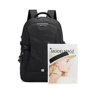 Yasoomade LB004-bolsas originales para ordenador portátil para hombre, alta calidad, estilo de ocio, Mochila con cargador Usb, paquete trasero