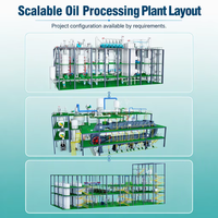 Chaîne de production automatique HUATAI neuve de 100 TPD pour l'extraction par solvant d'huile de soja et ligne de raffinage de 20 TPD pour la production d'huile comestible Kano