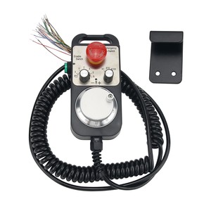 6 assi CNC pendente volantino 5V 100PPR con interruttore di arresto di emergenza manuale generatore di impulsi <span class=keywords><strong>MPG</strong></span> - Product Image 1