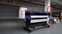 Imprimante UV Roll-to-Roll Modèle 1.3m 1.6m 1.8m, Traceur de Découpe Vinyle Économique, Imprimante Jet d'Encre I3200