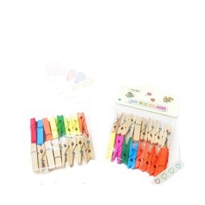 Pinzas de Madera para Manualidades, Colores Variados, para Proyectos Infantiles, Suministros Hechos a Mano, 30 Bolsas, Venta al Por Mayor - Product Image 4