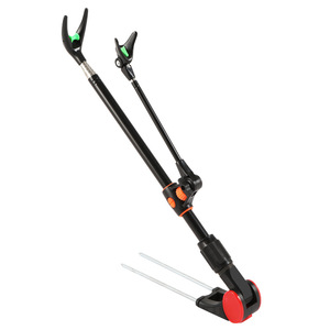 <span class=keywords><strong>Support</strong></span> de canne à pêche pliable et réglable en gros, <span class=keywords><strong>support</strong></span> de canne en acier inoxydable pour la pêche à la carpe depuis le rivage - Product Image 1