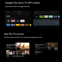 Precio de Fábrica Tv Box Android 10.0 Q5 ATV Allwinner H313 Quad Core 5G Wifi 4k 2GB 8GB Smart Tv Android Ott Box Set Top Box