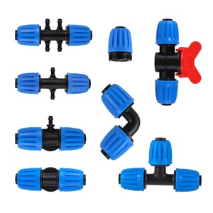 Raccord en T fileté pour tuyau PE 16 mm (1/2'') avec verrouillage pour tuyau de 4/7 mm – Arrosage de jardin et <span class=keywords><strong>irrigation</strong></span> goutte à goutte - Product Image 1