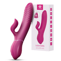 USB-Aufladbarer Wasserdichter Luxus-Vibrator Weiblicher Masturbator AV-Orgasmus-Massagegerät Frauen-Sexspielzeug