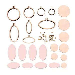 Bán Buôn Mini Thêu Hoops Gỗ Mini Cross Stitch Hoop Cho Khung DIY Thủ Công Ủng Hộ