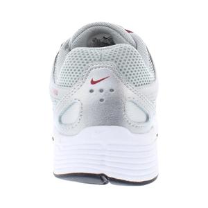 Scarpe Casual Comode con Lacci per Ragazzi P-6000 GS, Colore Argento Metallizzato e Rosso Solido, Ideali per Camminare - Product Image 3