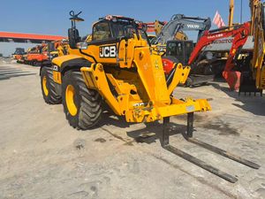 Chargeur télescopique d'occasion JCB 540-140, 4 tonnes, d'origine britannique, hauteur de levage 13,8 m, pour travaux de construction et agricoles - Product Image 3