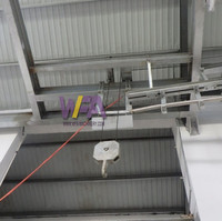 Équipement d'abattoir de bétail de haute qualité WFA, palan de levage de carcasses pour abattoir de boeuf