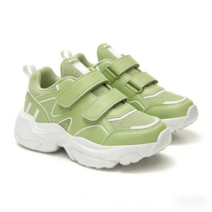 รองเท้าเด็กขายส่ง สำหรับเด็กอายุ 7-12 ปี รองเท้าเด็กผู้หญิง พื้นหนา PU แบบหนา รองเท้าเดินแบบ unisex สายรัดหัวเข็มขัด กันลื่น - Product Image 4