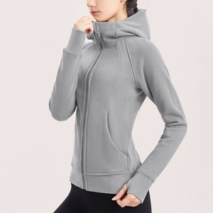 Nuevo Abrigo Deportivo de Yoga para Otoño e Invierno, Elástico, Transpirable, con Cierre, Manga Larga, Ajustado, Top de Fitness para Mujer con Capucha - Product Image 2