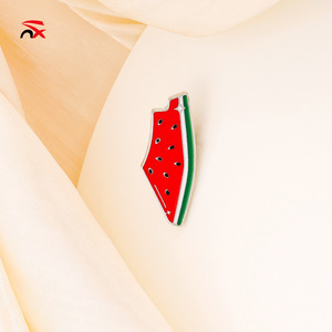 Broches <span class=keywords><strong>de</strong></span> Sandía Promocionales al por Mayor, Lindos Mini Broches <span class=keywords><strong>de</strong></span> Palestina para Accesorios <span class=keywords><strong>de</strong></span> Moda - Product Image 2