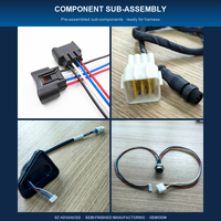 Arnés de Cables con Núcleo de Cobre OEM Personalizado con Aislamiento de PTFE/Nylon, Clasificación IP66 para la Industria Médica-Profesional