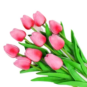 צבעונים צבעונים מלאכותי באיכות גבוהה רב צבעוני פרחי צבעונים פרחים מלאכותיים סיטונאי מתנות חג פרחים מלאכותיים