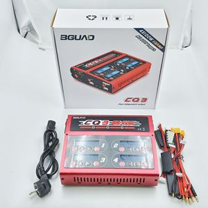 Chargeur EV-PEAK CQ3 4*100W 10A 1-6S avec adaptateur TX60 JST-XH pour batteries LiPo NiMH NiCd Lithium, voitures RC et hybrides - Product Image 1