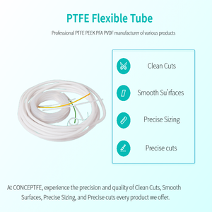 أنبوب مرن <span class=keywords><strong>PTFE</strong></span> عالي الجودة يوفر مرونة فائقة في الاستقرار الكيميائي ومقاومة درجات الحرارة-أنبوب مرن <span class=keywords><strong>PTFE</strong></span> - Product Image 6