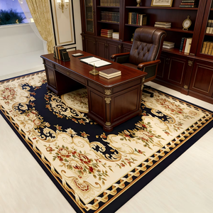 Alfombra Tejida Wilton Impermeable y Antimanchas, Venta al por Mayor de Fábrica, Estilo Nórdico Minimalista para Sala de Estar - Product Image 1