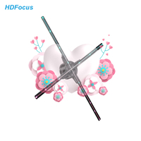4K 1080P 65cm Hologramme 3d Affichage Holographique Led Ventilateur 3d Projecteur Ventilateur Holographique Affichage 3d Ventilateurs Hologramme