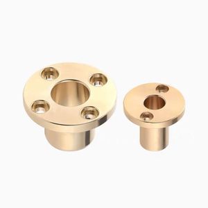 Bagues à bride en laiton autolubrifiantes à tolérances de précision pour glissement - Product Image 3