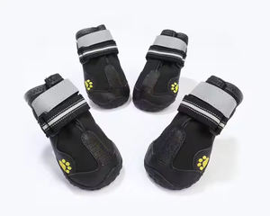 2025 Лидер продаж Мягкая дышащая противоскользящая Водонепроницаемая Зимняя Теплая Обувь для собак - Product Image 2