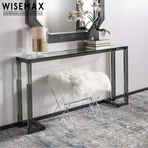 WISEMAX FURNITURE Nordic toletta mobili moderni in acrilico tavoli consolle in vetro di plastica acrilica trasparente per soggiorno - Product Image 3