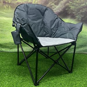 Chaise pliante légère en fer pour pique-nique, randonnée, plage, pêche, école, jardin, camping, voyage en plein air, 61*61*95 cm - Product Image 2