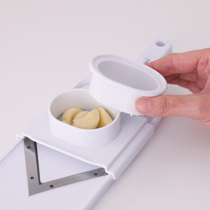 Nouveaux modèles 2023 : Ensemble de trancheurs de légumes manuels en acier inoxydable Easy White pour la cuisine - Product Image 3