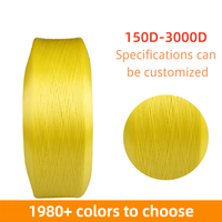 Factory Direct Supply Colored Polypropylene Filament Strength 3.5-4g/d for Crochet Crossbody Bags Knitting FDY pp Yarn