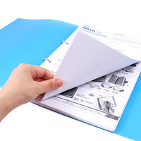 Carpeta de Recetas Foska de Doble Anillo con Bolsillo, Construcción Duradera, para Mujeres, Escuela, Hogar y Oficina, con Amplia Capacidad de Almacenamiento