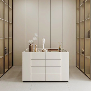 Custom-made Whole-House Solid Wood <strong>Wardrobes</strong> Kitchen Cabinets Eco-Friendly <strong>Storage</strong> <strong>Solutions</strong> Modern Pastoral Design - Product Image 2