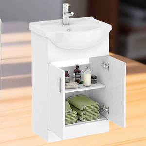Meuble personnalisé salle de bain mobile bagno in legno lavabo moderno évier d'ébéniste lavabo moderne vanité de salle de bain - Product Image 5