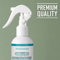 Spray de revêtement céramique Zourunan 300ml 10.14 Floz Protection hydrophobe Résistant aux taches Entretien des surfaces domestiques Vente en gros Marque privée