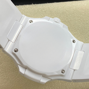 Reloj de Cerámica Premium de 40 mm con Caja Octogonal, Esfera con Rayas Turquesa, Movimiento Automático, Visualización de Fecha, Reloj de Pulsera de Lujo, Reloj de Moda - Product Image 4