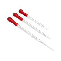 Pipette Pasteur en verre avec bulbe en caoutchouc et compte-gouttes, tubes d'échantillonnage et d'aspiration, modèle Bio-CD4622, fabriqué en Chine