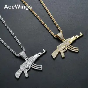 CN174 Mannen Ketting Messing Aaa + Cz Hangers Sieraden Gift