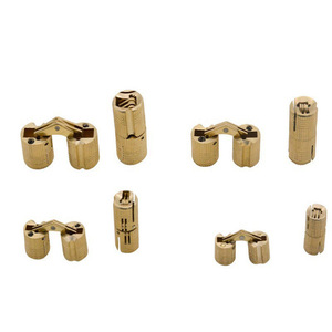 Charnière dissimulée en laiton Yigu Hardware, 2 mm, 180 degrés, pour boîte en bois, quincaillerie de meubles - Product Image 3