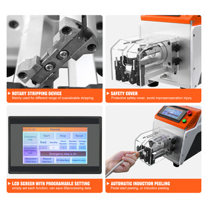 DG-4806 đầy đủ tự động điện dây vũ nữ Thoát y Cutter khác nhau cắt cáp Tước máy - Product Image 3