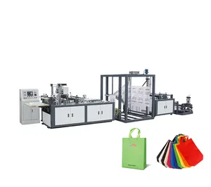 WFB-D600 Fully Automatic Bag Forming Machine Multi-function All In 1 Non Woven Box Bag Making Machine