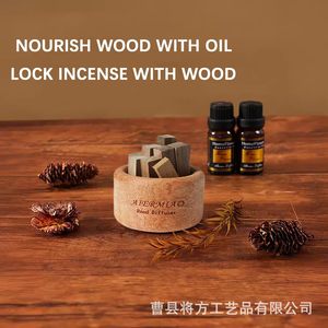 Diffuseur de parfum AIERMIao avec bâtonnets en bois, parfum d'ambiance pour la maison, la voiture, le bureau, huile essentielle longue durée - Product Image 4