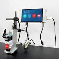 Machine de codage jet d'encre industrielle 12,7 mm TIJ automatique pour logos et dates d'expiration sur cartons et plastiques avec impression de codes-barres/Codes QR