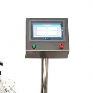 Machine d'étiquetage automatique à grande vitesse REALMAX pour pochettes de <span class=keywords><strong>CD</strong></span>/DVD, sacs pour animaux de compagnie, boîtes plates et cartons, avec étiquetage auto-adhésif - Product Image 4