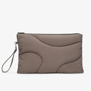 Luxury Travel Toiletry Bag for Women Puffy Padded <b>Make</b> up Bags for Women Nylon Puffer Makeup Bags OEM/ODE Quilted Cosmetic Bag - Product Image 1