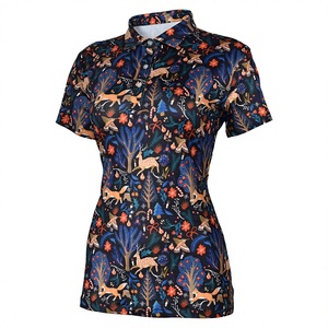 Camiseta de Manga Corta para Mujer Handee, Ecológica, con Estampado de Zorro, Ciervo y Árbol, Corte Regular Informal, con Diseño de PEPSI - Product Image 1